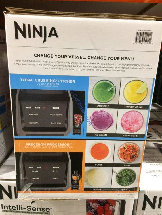 Ninja IntelliSense Touchscreen Blend & Prep System CostcoChaser
