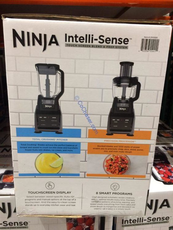 Ninja IntelliSense Touchscreen Blend & Prep System CostcoChaser