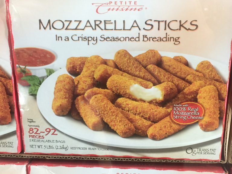 Petite Cuisine Mozzarella Sticks 4 Pound Box CostcoChaser