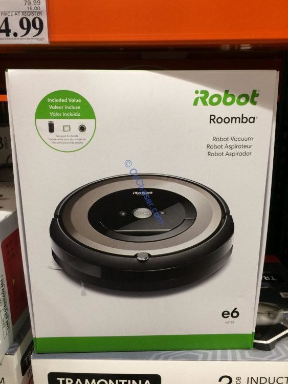 iRobot Roomba E6 with WiFi Vacuum Robot CostcoChaser