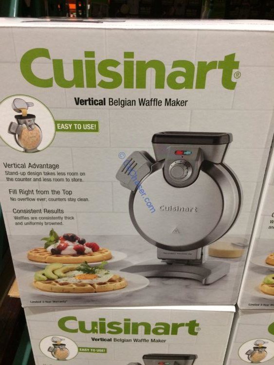 Cuisinart VWM200PC Vertical Belgium Waffle Maker CostcoChaser