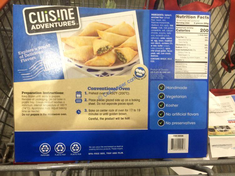 Spanakopita Costco Calories