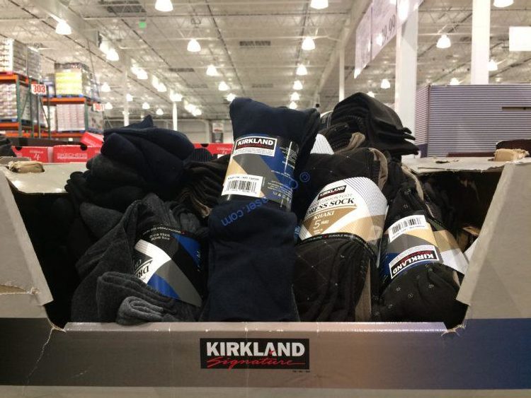 Kirkland Signature Men’s Dress Crew Sock 5 Pair
