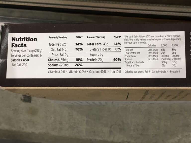 Costco849395BeechersMacaroniCheesechart CostcoChaser