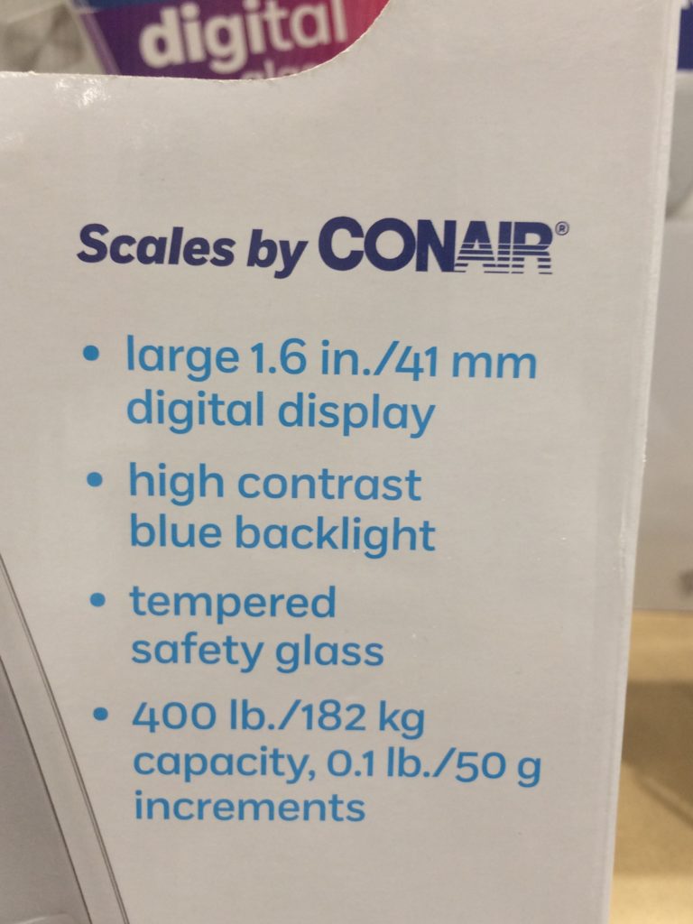 Costco1263614WeightWatchersDigitalGlassScalespec1 CostcoChaser
