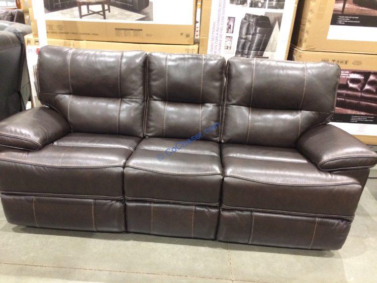 Leather Power Reclining Sofa Costcochaser, Costco Leather Furniture Quality