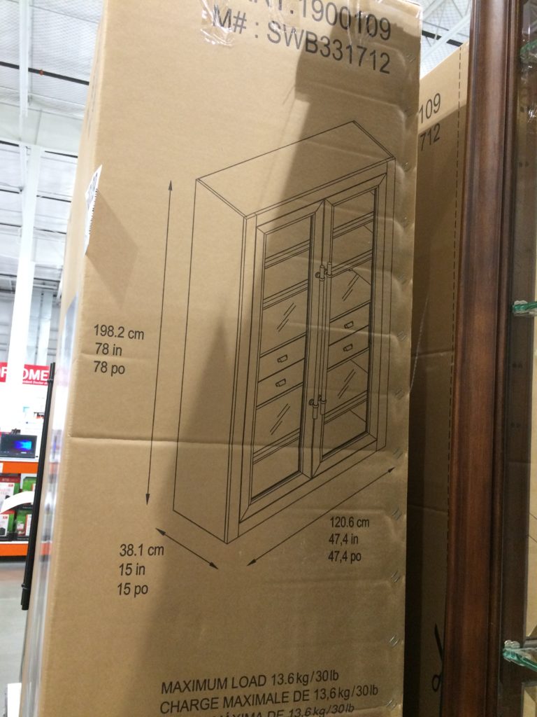Costco1900109GlassDoorBookcasesize CostcoChaser