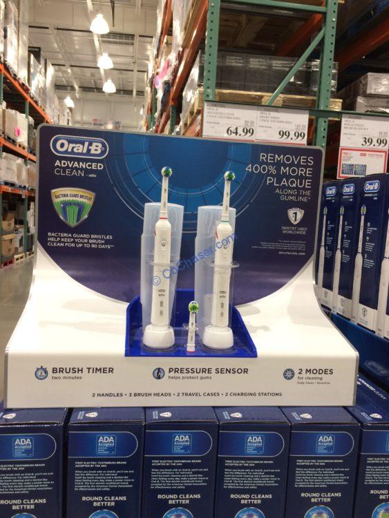 Costco-1907391-Oral-B-Advanced-Clean-2-pack-Toothbrushes