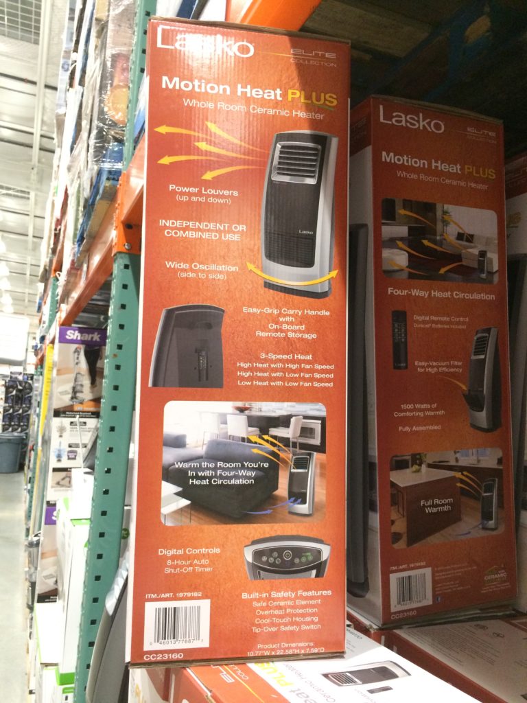 Costco1979182LaskoCeramicHeaterMotionHeatPlus3 CostcoChaser
