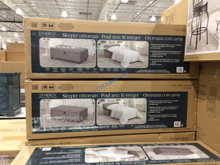 Costco2000265SynergyHomeFabricSleeperOttomanall CostcoChaser