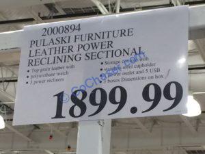 Costco-2000894-Pulaski-Furniture-Leather-Power-Reclining-Sectional-tag
