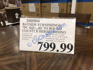 Costco-2000904-Bayside-Furnishings-7PC-Square-to-Round-Counter-Height-Dining- Set-tag