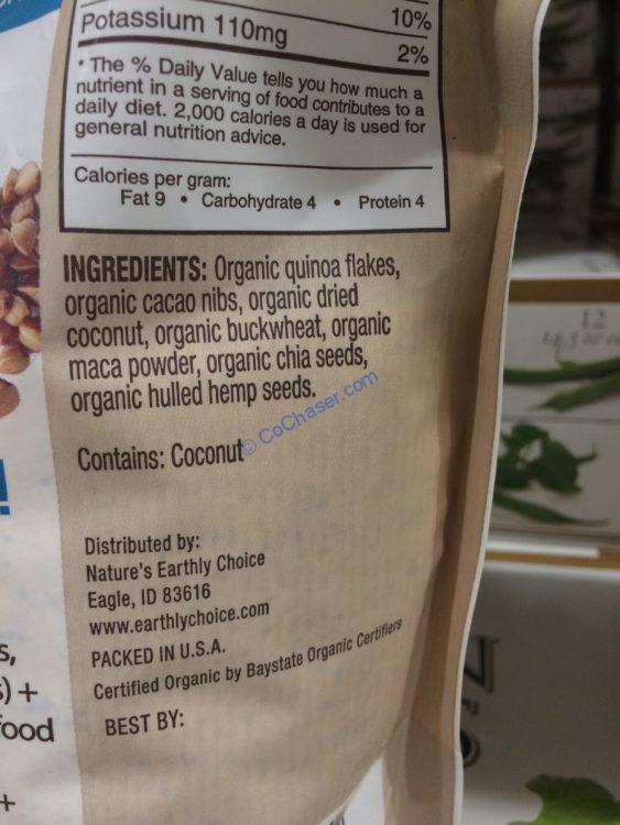 Earthly Choice Organic Superfood Blend with MACA 3 Pound Bag CostcoChaser
