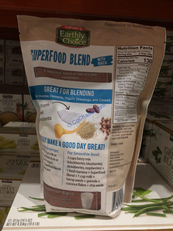 Earthly Choice Organic Superfood Blend with MACA 3 Pound Bag CostcoChaser