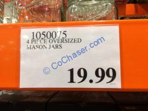 Costco-1050075-Four-Piece-Oversized-Mason-Jars-tag
