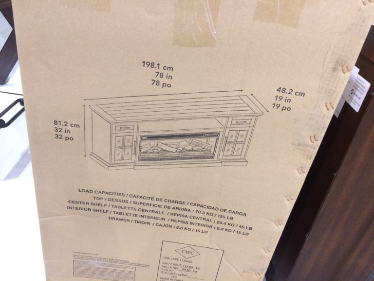 Costco1136461Tresanti78FireplaceConsolesize CostcoChaser
