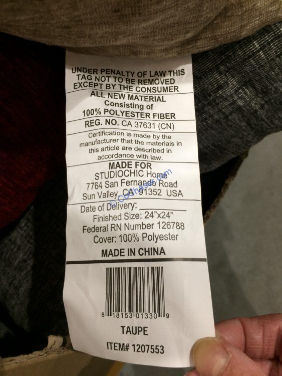 Costco1207553StudioChicOversizedDecorativePillowinf CostcoChaser