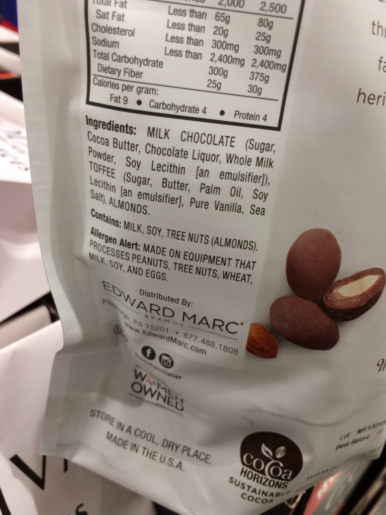 Costco1216943EdwardMARCToffeeAlmondsing CostcoChaser