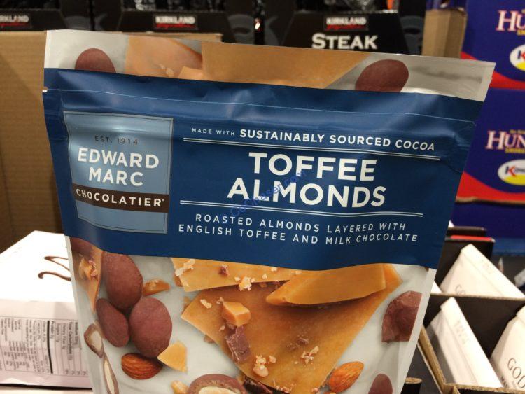 Edward MARC Toffee Almonds 24 Ounce Bag CostcoChaser