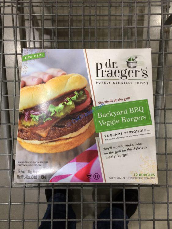 Dr. Praeger’s Backyard BBQ Burger 12 Count Box