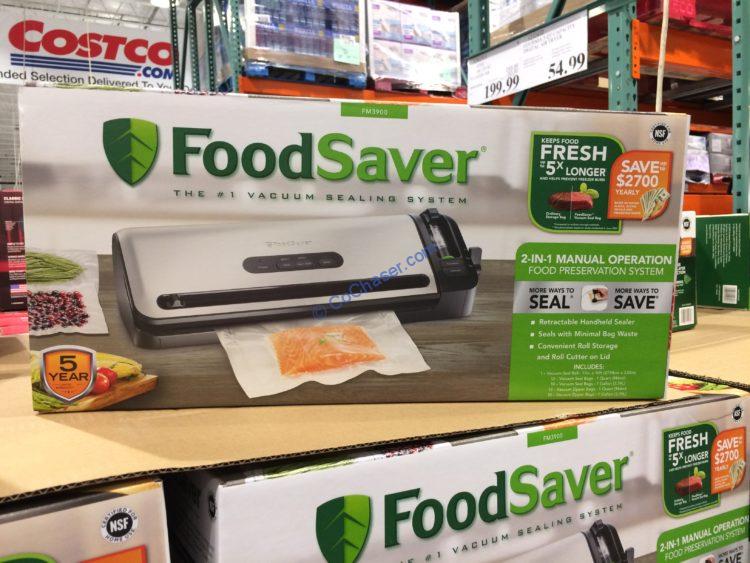 FoodSaver 2in1 Vacuum Sealing System, Model FM3941 CostcoChaser