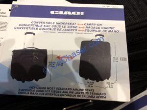 Costco-1262417-CIAO-Convertible-UnderSeat-Carry-On-face