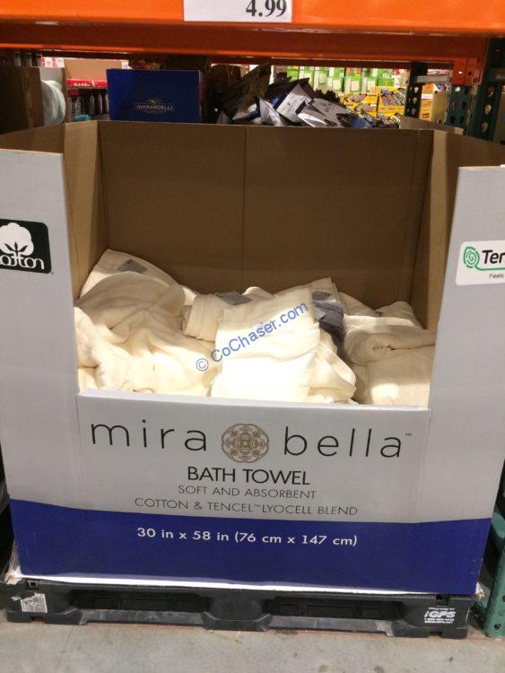 Mira Bella Assorted Colors Bath Towel