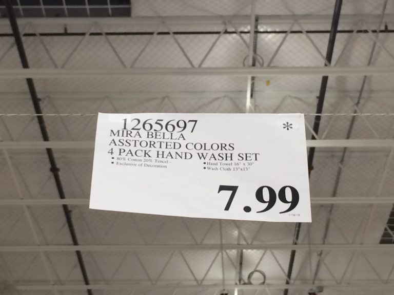 Costco1265697MiraBellaAssortedColorsHandWashSettag CostcoChaser