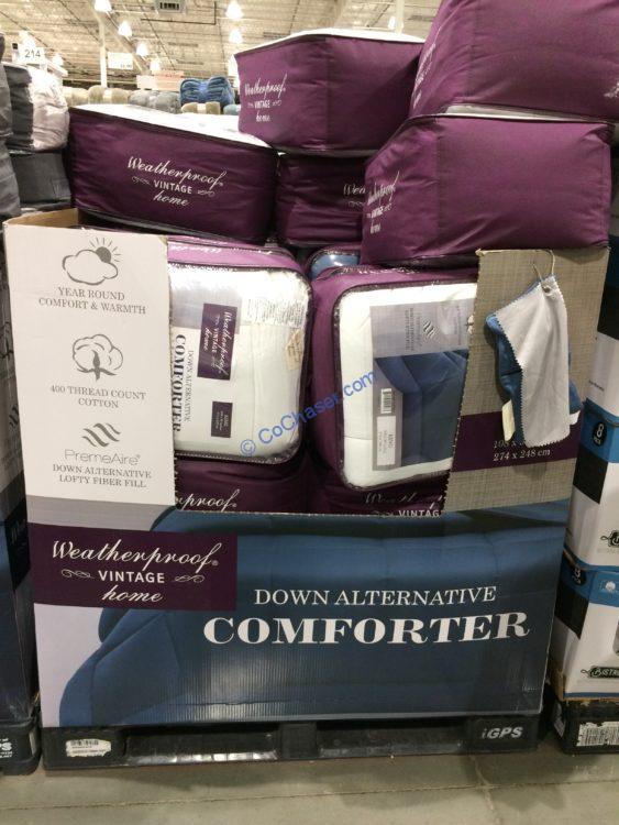 Weatherproof Vintage Down Alternative Comforter, Queen/ King