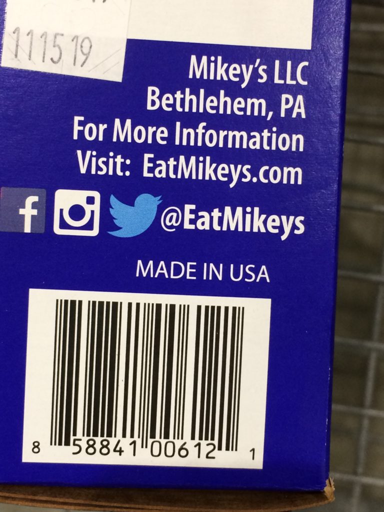 Costco1281350MikeysLemonBlueberryMuffinbar CostcoChaser