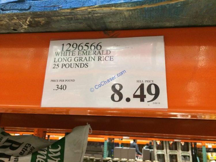 Costco1296566WhiteEmeraldLongGrainRicetag CostcoChaser