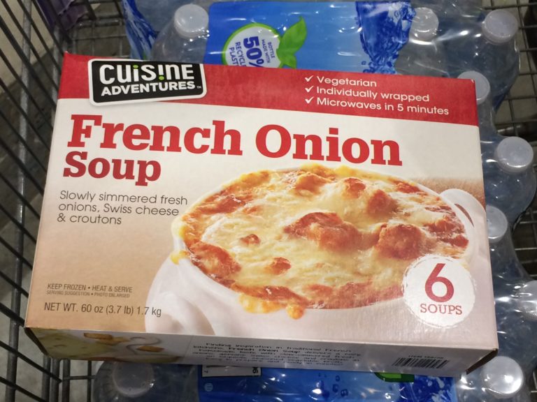 Cuisine Adventures French Onion Soup 6/10 Ounce Servings CostcoChaser