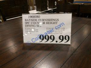 Costco-1900080-Bayside-Furnishings-9PC-Counter-Height-Dining-Set-tag