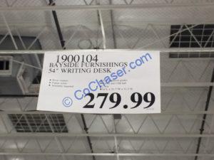 Costco-1900104-Bayside-Furnishing-54-Writing-Desk-tag