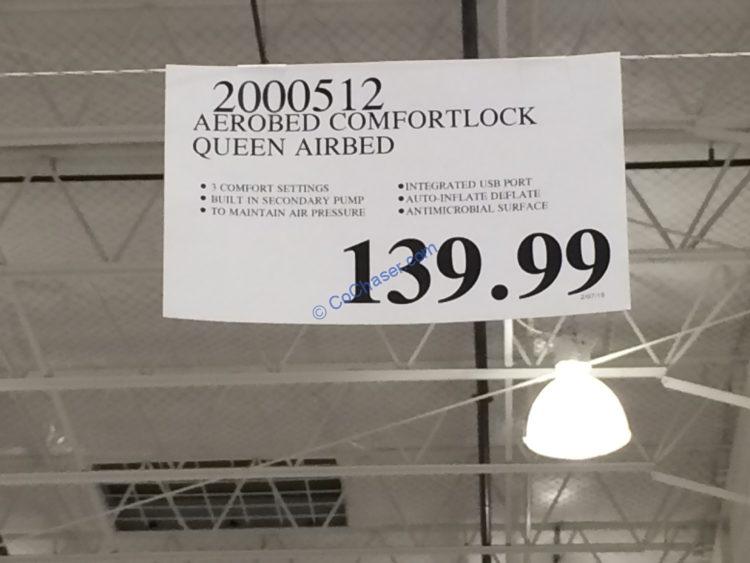 AeroBed Comfort Lock Queen Airbed CostcoChaser