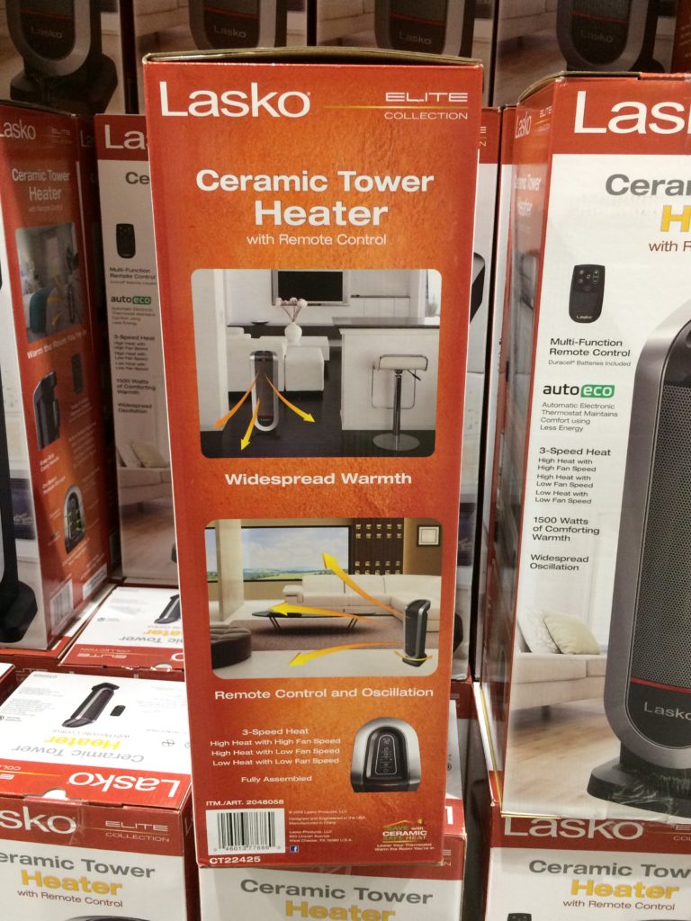 Costco2048058LaskoCeramicTowerHeater2 CostcoChaser