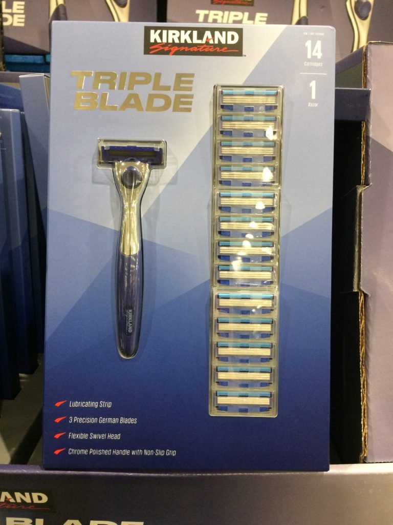 Kirkland Signature Triple Blade Razor 14count CostcoChaser