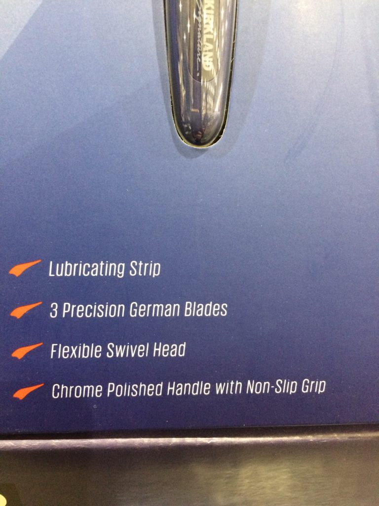 Costco2121990KirklandSignatureTripleBladeRazorspec CostcoChaser