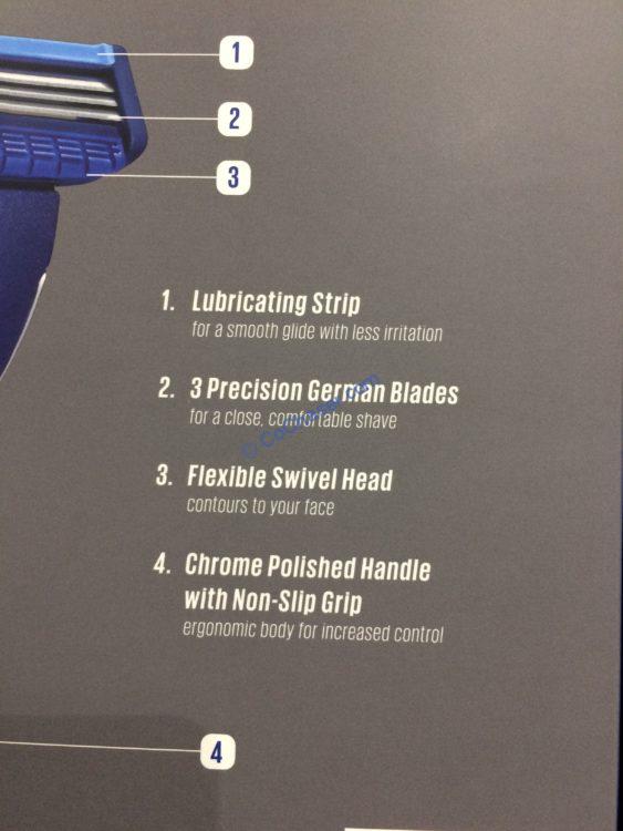 Kirkland Signature Triple Blade Razor 14count CostcoChaser