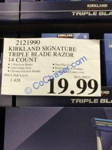 Costco-2121990-Kirkland-Signature-Triple-Blade-Razor-tag