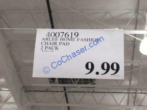 Costco-4007619-Arlee-Home0Fashion-Chair-Pad-tag