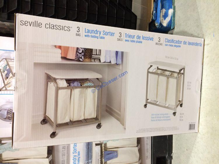 Costco579772Seville3BaglaundrySorterwithFoldingTable3