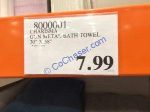 Costco-8000001-Charisma-Gun-Metal-Bath-Towel-tag