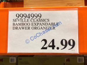 Costco-9994999-Seville-Classics-Bamboo-Expandable-Drawer-Organizer-tag