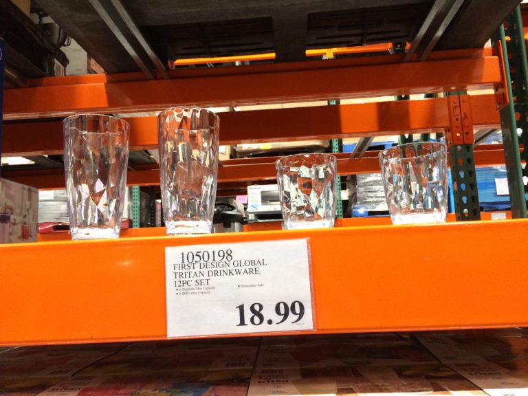 First Design Global Tritan Drinkware 12PC Set CostcoChaser