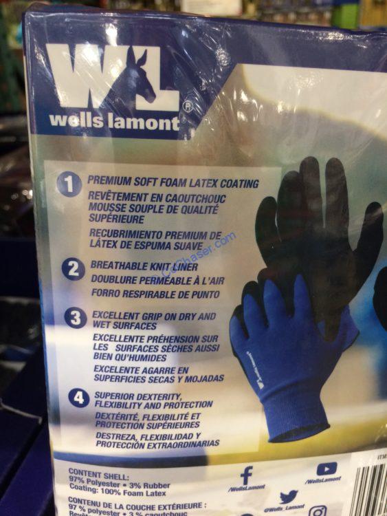 Wells Lamont Foam Latex Work Gloves 10 Pairs CostcoChaser