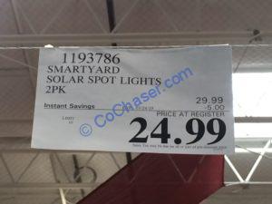 Costco-1193786-Smartyard-Solar-Spot-Light-2PK-tag