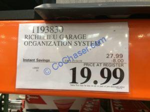 Costco-1193830-Richelieu-Garage-Organization-System-tag