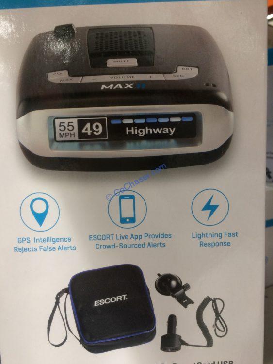 Costco1221151EscortMaxIIPlatinumRadarDetectorBundlepart