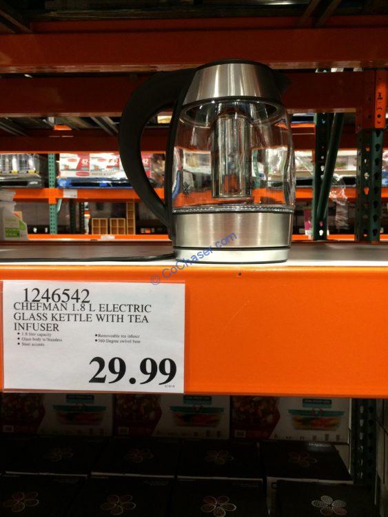 Costco-1246542-Chefman-Electric-Glass-Kettle-with-Tea–Infuser
